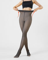 Fleece-Lined Sheer Tights – BOGO