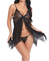 Sexy Lace Babydoll Sleepwear for Women