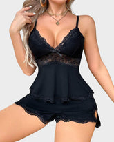 Modal Camisole & Panty Sleepwear Set – Sweet Lingerie for Daily & Holiday Wear