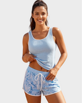 Women’s Tankini Swimsuit – Modest Bathing Suit with Boyshorts