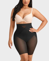 High-Waist X-Compression Tummy Control Shaping Shorts