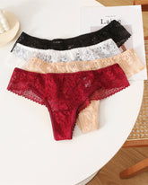 Sexy High-Quality 4 sets Lace Ladies' Panties