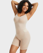 All-in-One Sculpting Bodysuit with Easy-Off Design