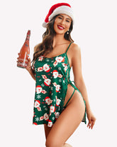 Satin Nightwear Lace Chemise