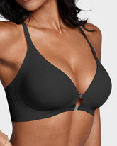 Magnetic Front Closure Wirefree Jelly Support Bra