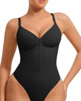 Shapewear for Women Tummy Control Bodysuits Zip-Up Comfort Shapewear Breathable