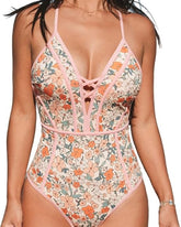 Monochrome Plunging Crossback Slim & Sculpt One-Piece