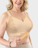 Shapecurve Front-Cross Wrap Bra – Maximum Comfort and Support
