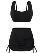 Tummy Control Swim Skirt Swimsuit