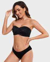 Full Support Non-Slip Convertible Bandeau Bra
