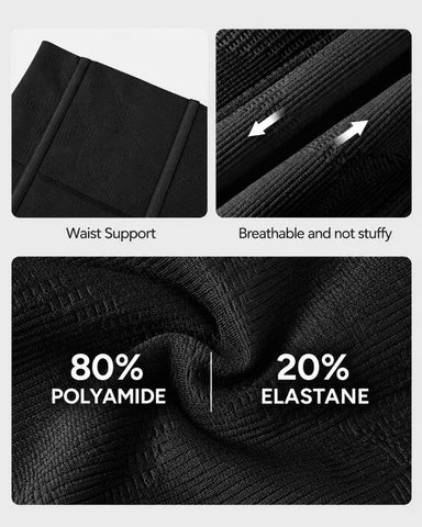 Seamless High-Compression 4-Bone Waist Trainer