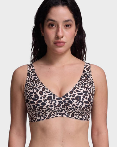 Deep V Seamless Wireless Push-Up Bra