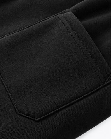 Fleece-Lined Wide-Leg Drawstring Pants