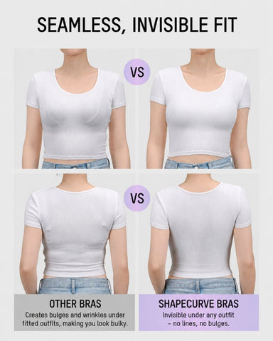 Deep Plunge Push-Up Underwire T-Shirt Bra