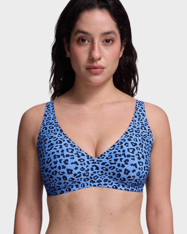 Deep V Seamless Wireless Push-Up Bra