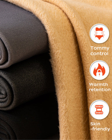 Fleece-Lined Sheer Tights – BOGO