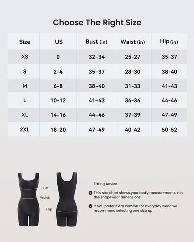 Easy-Off Triple-Zone Full-Body Sculpting Bodysuit