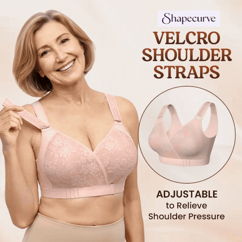 Easy-Wear Front Wrap Comfort Bra