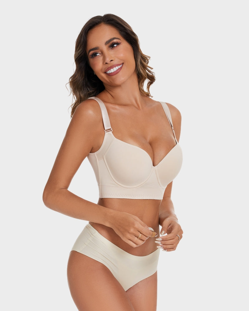 Full-Coverage Smooth Back Bra for Women