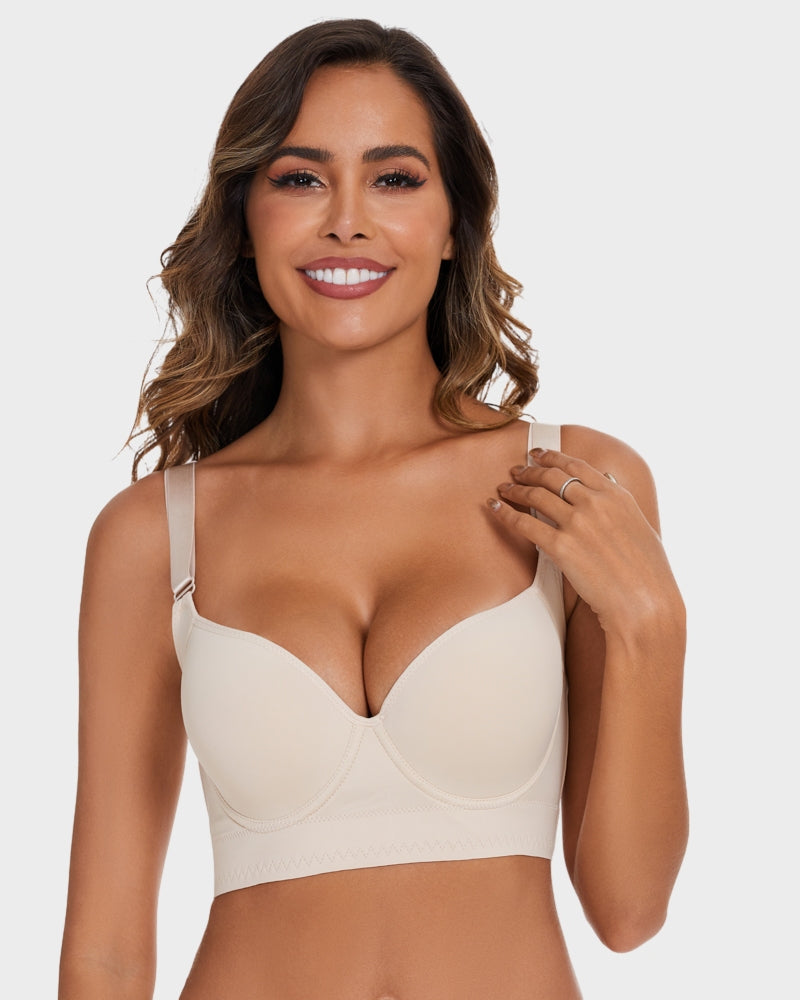 Full-Coverage Smooth Back Bra for Women