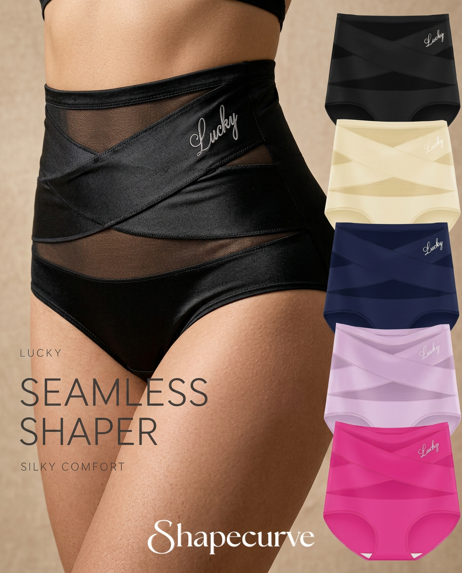 High-Waist Tummy Control Seamless Shaping Panties