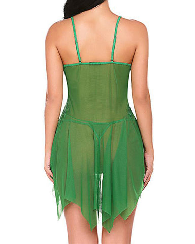 Sexy Lace Babydoll Sleepwear for Women