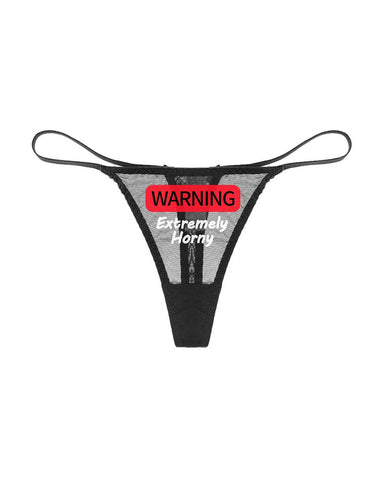 Sexy Low-Rise Mesh T-Back Panties