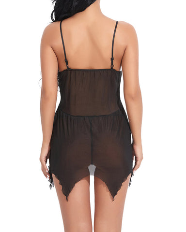 Sexy Lace Babydoll Sleepwear for Women