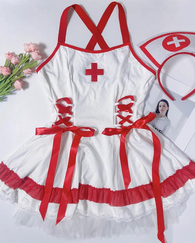 Sexy Female Nurse Role-Play Outfit