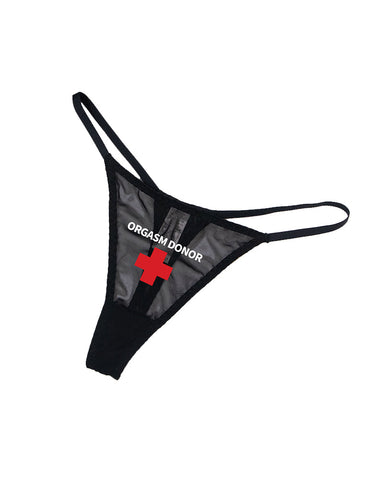 Sexy Low-Rise Mesh T-Back Panties