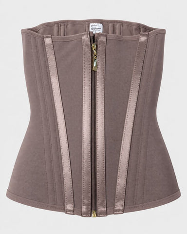 15-Bone Zip-Up High-Compression Waist Cincher