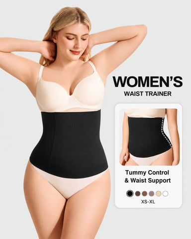 Seamless High-Compression 4-Bone Waist Trainer
