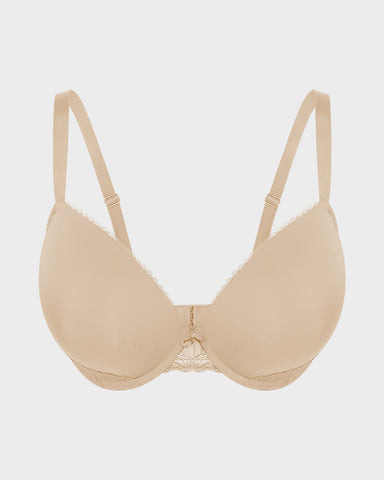 Comfort Lace Trim Push-Up Bra