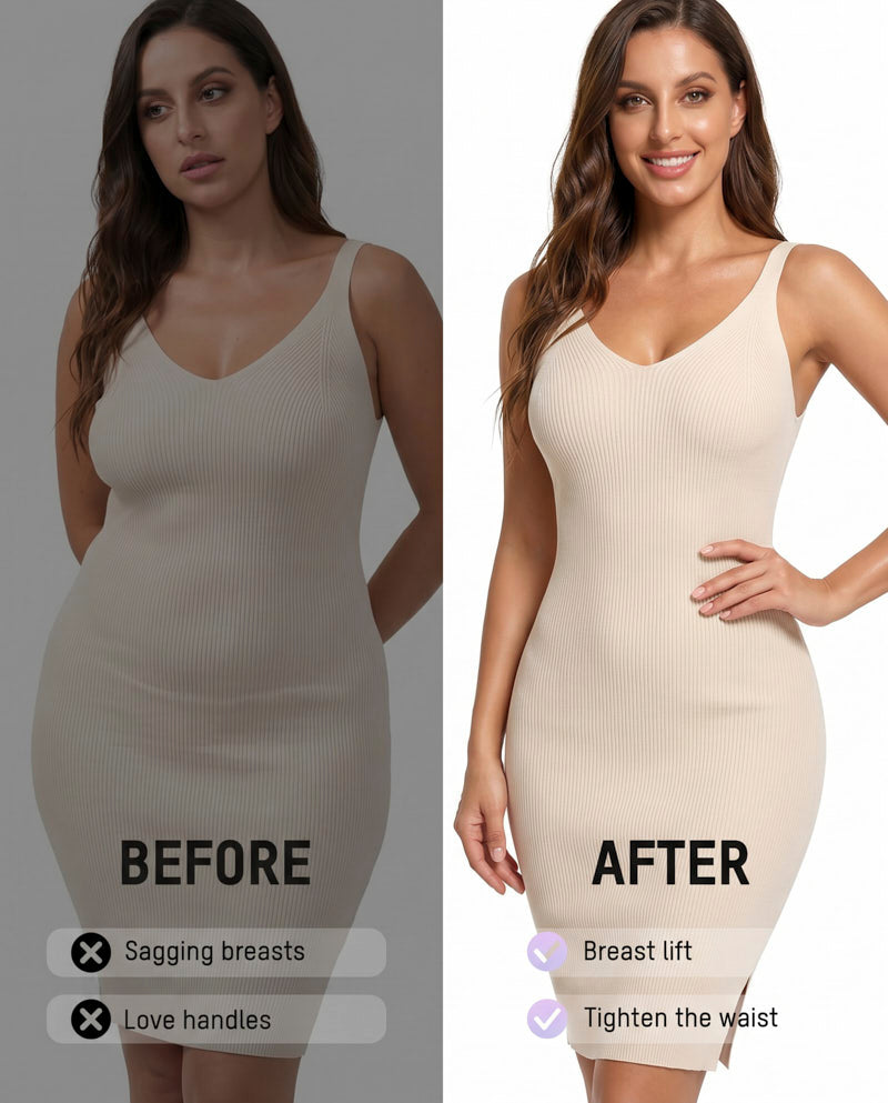 Women's Tummy Control Zip Front Bodysuit