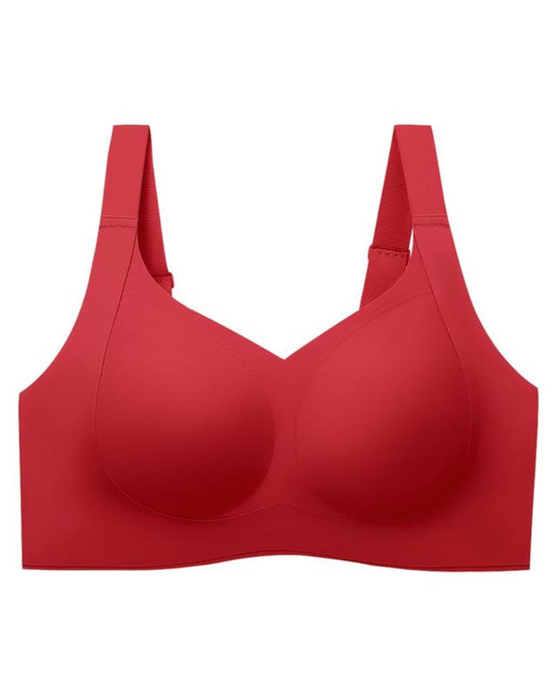 Women Wireless Push Up Jelly Bra Supportive Seamless Bras