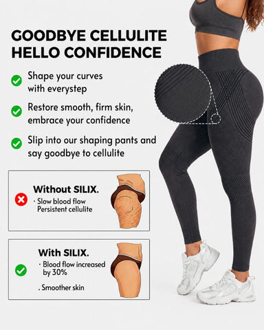 3D Textured Tummy Control & Butt-Lifting Leggings