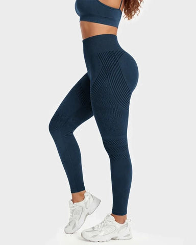 3D Textured Tummy Control & Butt-Lifting Leggings