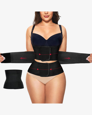 Women’s Triple-Belt Waist Trainer – Adjustable Compression Shapewear for Workout & Daily Support