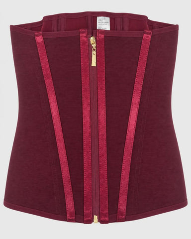15-Bone Zip-Up High-Compression Waist Cincher
