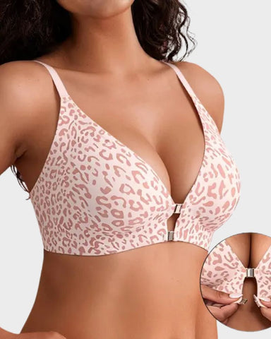 Magnetic Front Closure Wirefree Jelly Support Bra