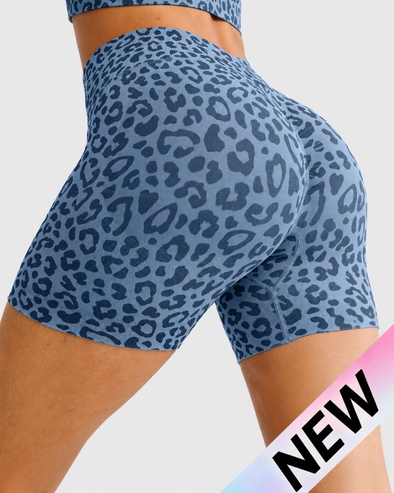 High-Waist Seamless Scrunch Butt-Lifting Shorts & Leggings