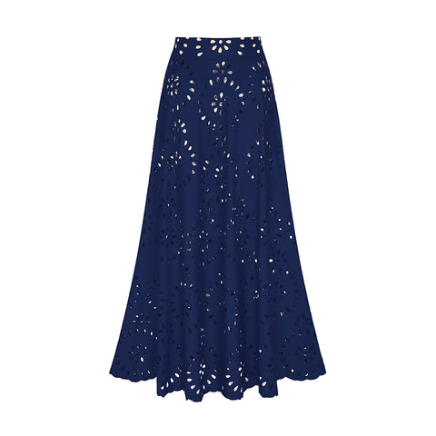 Shapecurve® Flower Hollow One Piece Swimsuit and Skirt