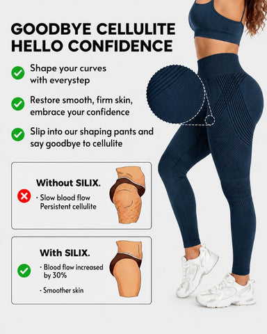 3D Textured Tummy Control & Butt-Lifting Leggings