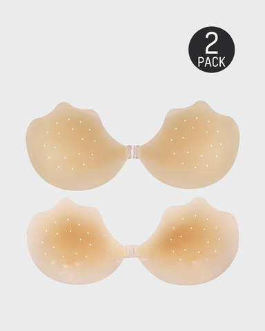 Breathable Silicone Self-Adhesive Invisible Bra (2 Pack)