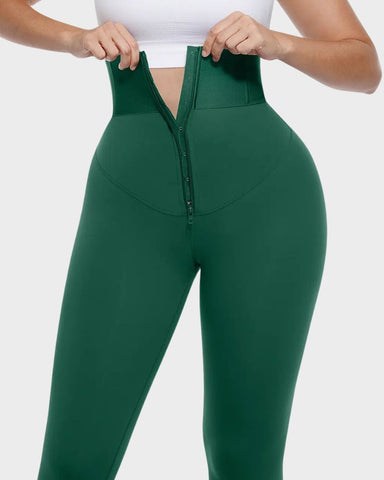 AirSlim ElasticFuse High-Waist Shaping Leggings – Tummy Control, Comfy Support, Black