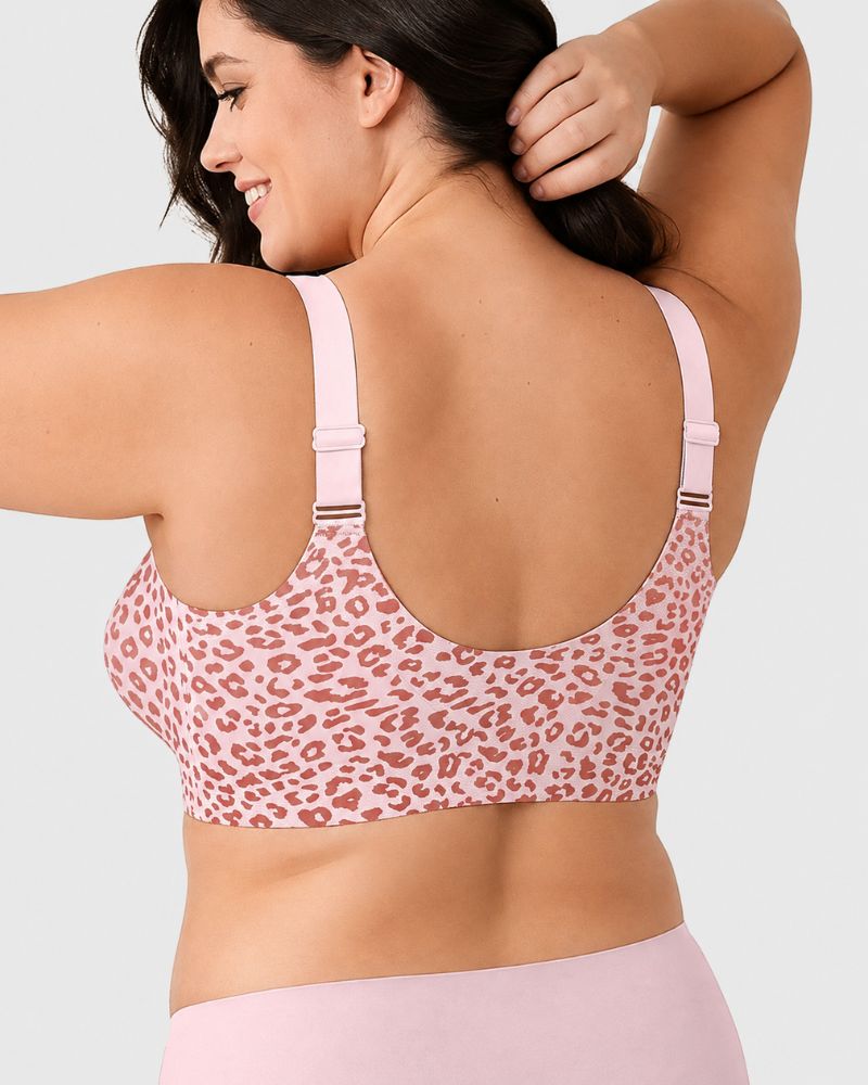 Plus Size Pullover Wireless Full-Coverage Support Bra