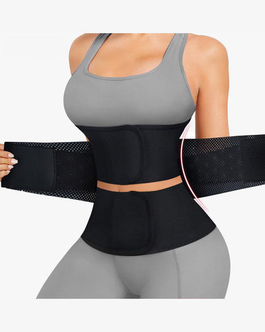 Women’s Triple-Belt Waist Trainer – Adjustable Compression Shapewear for Workout & Daily Support