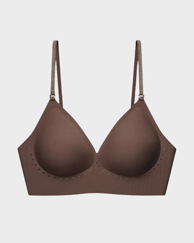 Low-Back Seamless Convertible Demi Bra