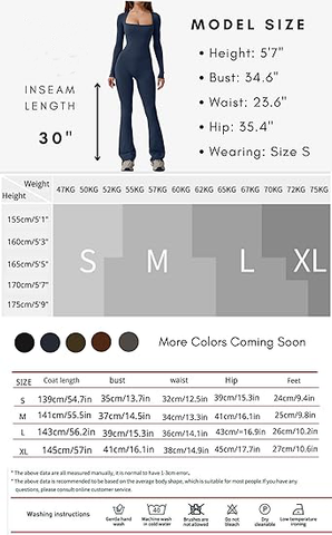 Shape-curve Jumpsuits for Women Square Neck Wide Leg Full Length Romper Playsuit