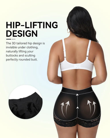 V-Cross Waist Tummy Control Butt-Lifting Shorts